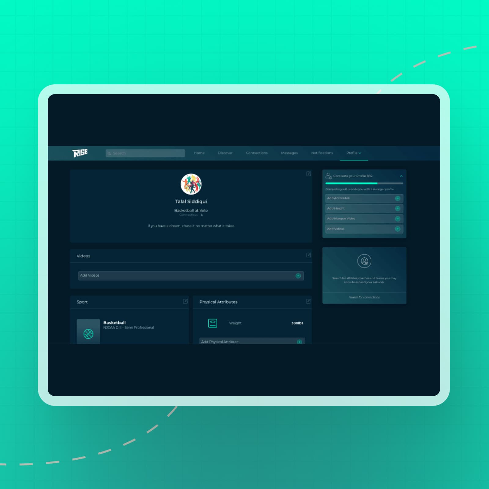 Rise in Sports case study image 1